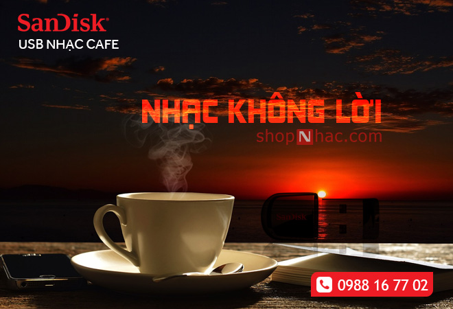 USB nhạc không lời dành cho nhà hàng và quán cà phê